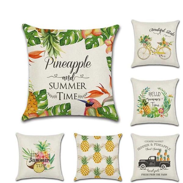 cushion/decorative pillow pillowcase cushion sweet summer pineapple cartoon bicycle decoration 45x45
cushion/decorative pillow pillowcase cushion sweet summer pineapple cartoon bicycle decoration 45x45