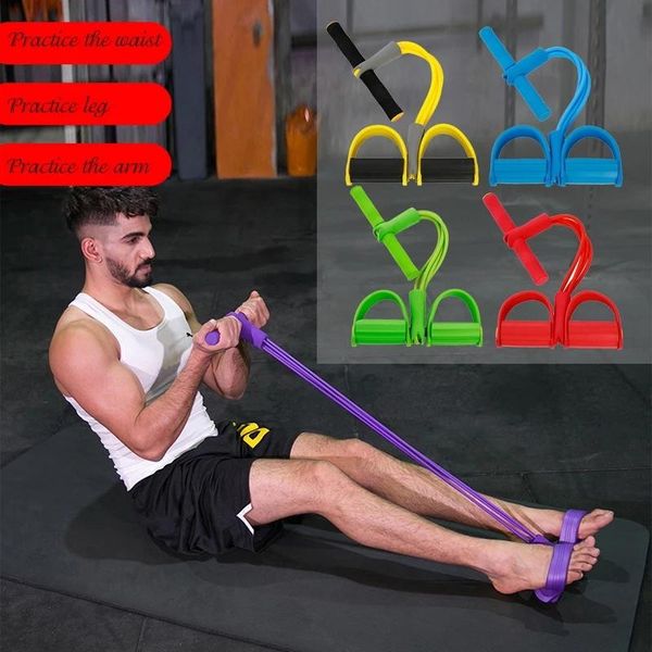 2021fitness 4 tube resistance bands latex pedal exerciser sit-up pull rope expander elastic slim workout fitness equipment
2021fitness 4 tube resistance bands latex pedal exerciser sit-up pull rope expander elastic slim workout fitness equipment