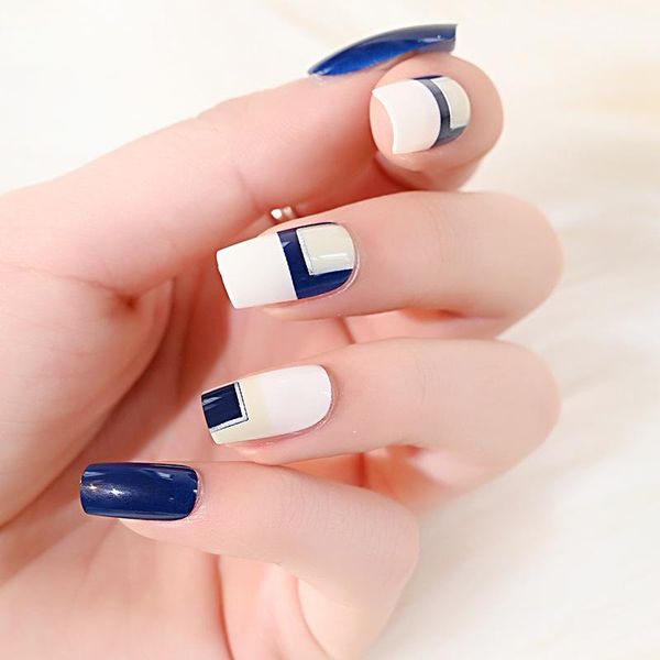 false nails detachable wearable manicure 24 pieces of finished striped pure color patch full coverage reusable diy kit tips, Red;gold
false nails detachable wearable manicure 24 pieces of finished striped pure color patch full coverage reusable diy kit tips, Red;gold