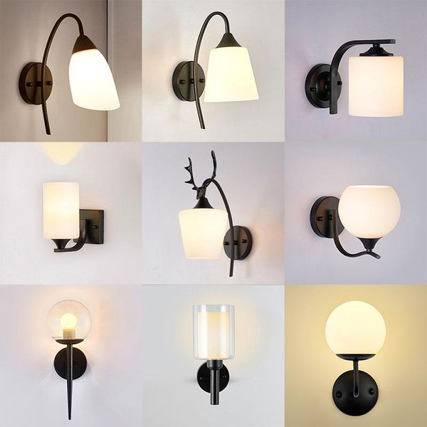 european-style bedroom bedside wall lamp american-style indoor living room chinese-style modern corridor lights lamps
european-style bedroom bedside wall lamp american-style indoor living room chinese-style modern corridor lights lamps