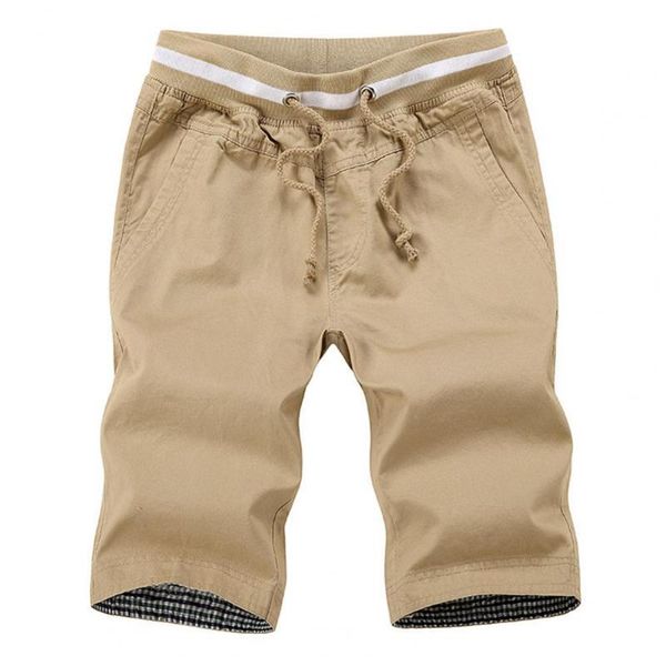 men's shorts summer men casual solid color drawstring thin multi pockets fitness sport plus size beachwear, White;black
men's shorts summer men casual solid color drawstring thin multi pockets fitness sport plus size beachwear, White;black