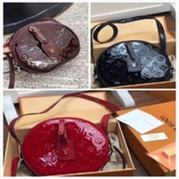brand designer luxury 512o m54100 patent leather embossed round box round box early autumn bright
brand designer luxury 512o m54100 patent leather embossed round box round box early autumn bright