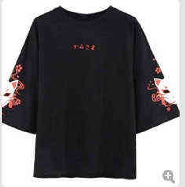 short sleeve t-shirt korean fashion print summer long middle sleeve women's clothes, White
short sleeve t-shirt korean fashion print summer long middle sleeve women's clothes, White
