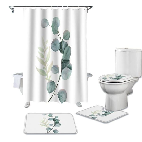 plant leaves green white shower curtain set for bathroom bath mat rug carpet toilet lid cover bathtub home decor gift curtains
plant leaves green white shower curtain set for bathroom bath mat rug carpet toilet lid cover bathtub home decor gift curtains
