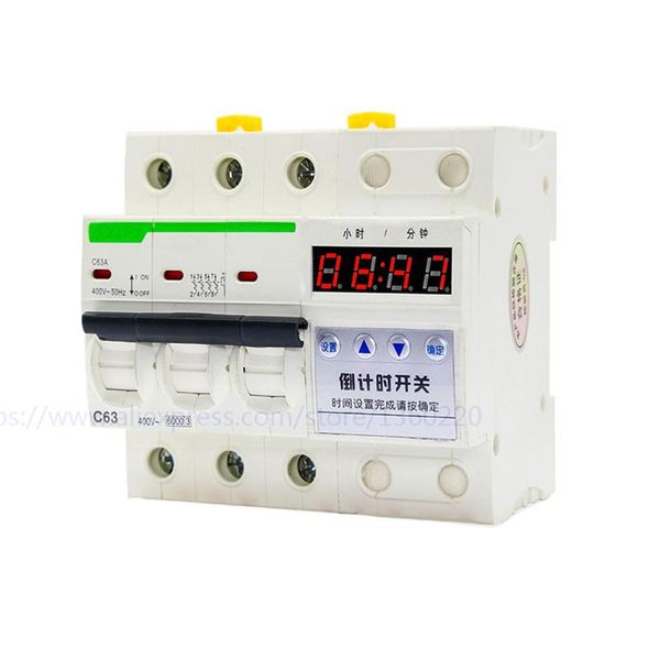 timers digital intelligent 3 phase circuit breaker with timer 00:01-99:00 hours 63a 35000w load wire water pump
timers digital intelligent 3 phase circuit breaker with timer 00:01-99:00 hours 63a 35000w load wire water pump