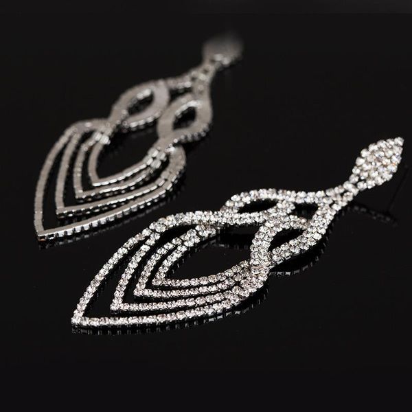 dangle & chandelier hollow out geometric earring set for wedding party prom shiny rhinestone bride women pendientes plata accessories jewelr, Silver
dangle & chandelier hollow out geometric earring set for wedding party prom shiny rhinestone bride women pendientes plata accessories jewelr, Silver