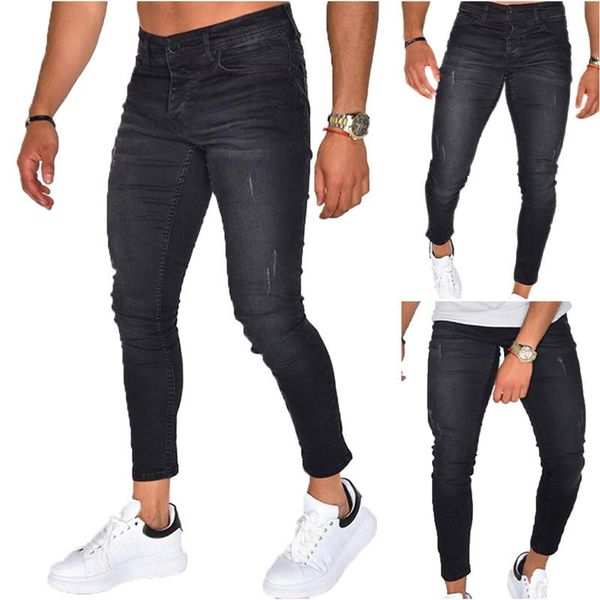 men's jeans skinny for men denim sweatpants long jogging pants stretchy slim fit casual trousers jeggings, Blue
men's jeans skinny for men denim sweatpants long jogging pants stretchy slim fit casual trousers jeggings, Blue