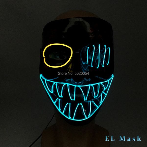 costume accessories newstyle el party mask led luminous mask dj mask glow in dark for dance dj club bar night club, Silver
costume accessories newstyle el party mask led luminous mask dj mask glow in dark for dance dj club bar night club, Silver