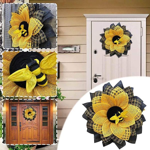 artificial wreath door decoration simulation leaf bee sunflower garland hanging pendants wedding wall decorative flowers & wreaths
artificial wreath door decoration simulation leaf bee sunflower garland hanging pendants wedding wall decorative flowers & wreaths
