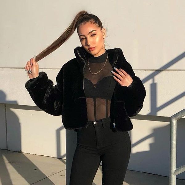 women's jackets avv black 2021 winter women fashion splice zipper cardigan coat solid color high neck long sleeve casual loose short co, Black;brown
women's jackets avv black 2021 winter women fashion splice zipper cardigan coat solid color high neck long sleeve casual loose short co, Black;brown