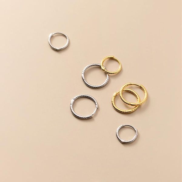 hoop & huggie 925 sterling silver retro twist circle round earrings for women thin ear bones small earring geometric s925 jewelry, Golden;silver
hoop & huggie 925 sterling silver retro twist circle round earrings for women thin ear bones small earring geometric s925 jewelry, Golden;silver