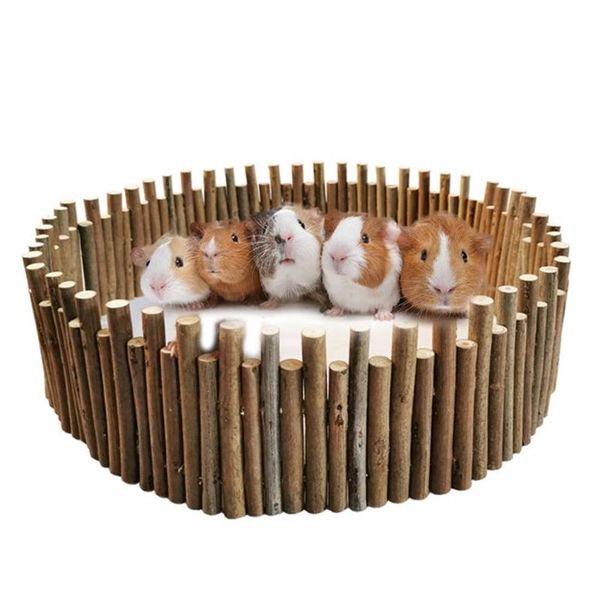 small animal supplies portable hamster playpen wood long 15.75in pet fence for chinchilla cage