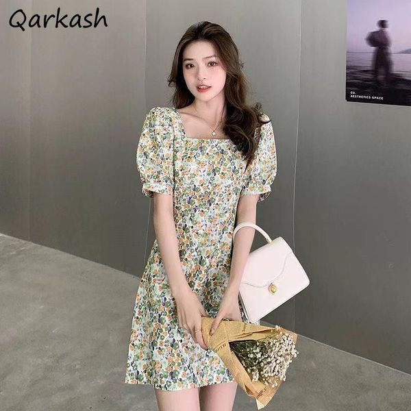 party dresses dress women puff sleeve sweet summer mini floral girls fashionable back hollow out street holiday korean style ladies clothing, White;black
party dresses dress women puff sleeve sweet summer mini floral girls fashionable back hollow out street holiday korean style ladies clothing, White;black