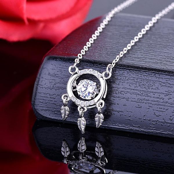 -selling s925 sterling silver inlaid rhinestone necklace leaves smart pendant temperament fashion jewelry accessories necklaces
-selling s925 sterling silver inlaid rhinestone necklace leaves smart pendant temperament fashion jewelry accessories necklaces