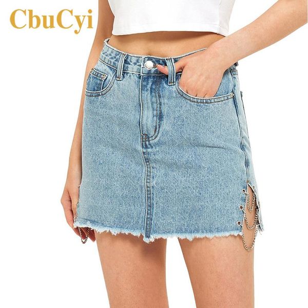 women summer denim skirt waisted light blue chains plus size mini casual split jeans skirts, Black
women summer denim skirt waisted light blue chains plus size mini casual split jeans skirts, Black