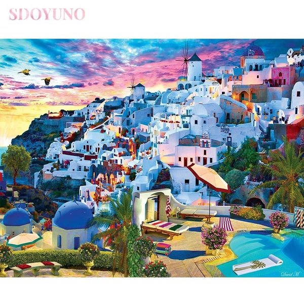 paintings sdoyuno oil painting by numbers for adults town landscape diy frame handpainted acrylic art supplies unique gift home decor
paintings sdoyuno oil painting by numbers for adults town landscape diy frame handpainted acrylic art supplies unique gift home decor