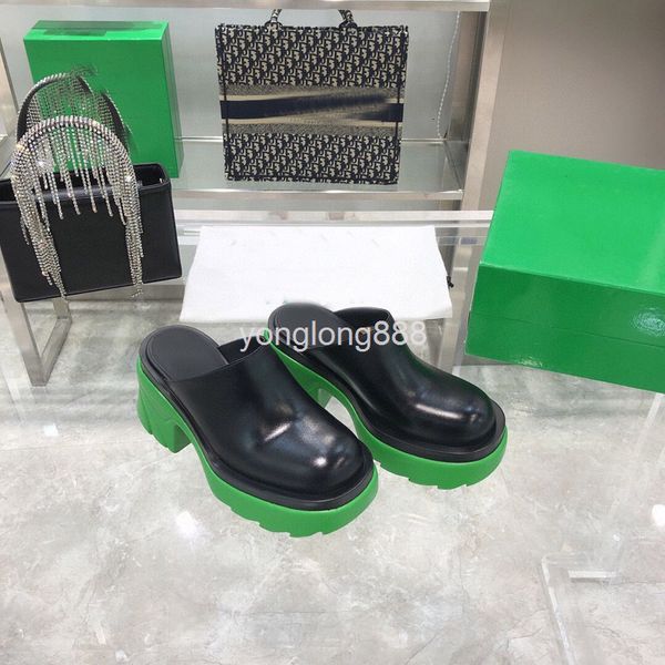 slippers summer korean muffin heel thick bottomed baotou fashion semi slippers women wear round head lazy sandals, Black
slippers summer korean muffin heel thick bottomed baotou fashion semi slippers women wear round head lazy sandals, Black