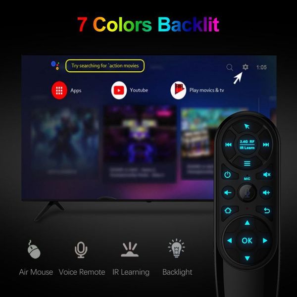 1pc for q6 pro voice remote control 2.4g wireless mouse gyroscope ir learning android tv box h96 x96 plus mini controlers
1pc for q6 pro voice remote control 2.4g wireless mouse gyroscope ir learning android tv box h96 x96 plus mini controlers