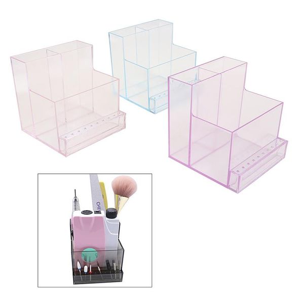 nail art kits boren houder display manicure gereedschap clear blue lege boor machine organizer doos
nail art kits boren houder display manicure gereedschap clear blue lege boor machine organizer doos