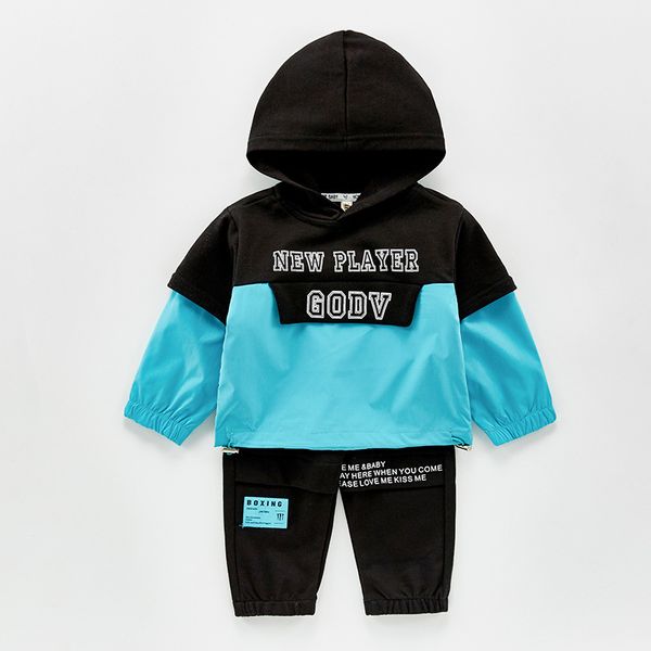 autumn new fashion kids boys set clothing baby boy long sleeve with hooded pullover sweatshirt + pants outwear sports suits, White
autumn new fashion kids boys set clothing baby boy long sleeve with hooded pullover sweatshirt + pants outwear sports suits, White