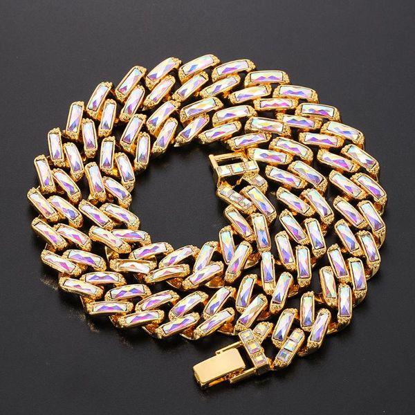 chokers hip hop shine rectangle iced out paved rhinestones full miami curb cuban chain cz bling rapper necklaces for men jewelry, Golden;silver
chokers hip hop shine rectangle iced out paved rhinestones full miami curb cuban chain cz bling rapper necklaces for men jewelry, Golden;silver