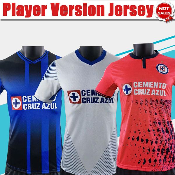 player version cruz azul fútbol club home blue soccer jerseys 21/22 short sleeve away white soccer shirts 2021/2022 3rd pink football unifor, Black;yellow
player version cruz azul fútbol club home blue soccer jerseys 21/22 short sleeve away white soccer shirts 2021/2022 3rd pink football unifor, Black;yellow