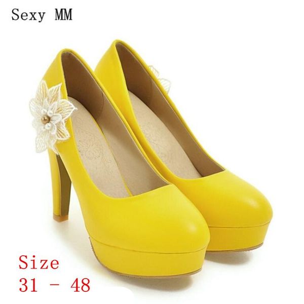 women high heel shoes platform pumps woman thin heels party wedding ladies kitten small plus size 31 - 48 dress, Black
women high heel shoes platform pumps woman thin heels party wedding ladies kitten small plus size 31 - 48 dress, Black