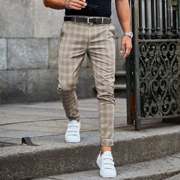 men's pants fashion slim trousers 2021 spring and summer thin loose large plaid casual workwear, Black
men's pants fashion slim trousers 2021 spring and summer thin loose large plaid casual workwear, Black