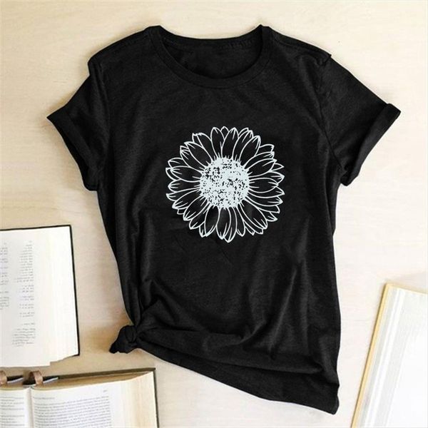 sunflower printed clothes summer graphic women aesthetics teens harajuku camisetas de mujer, White
sunflower printed clothes summer graphic women aesthetics teens harajuku camisetas de mujer, White