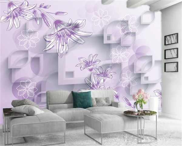 wallpapers custom 3d flower wallpaper purple simple flowers premium atmospheric interior decoration
wallpapers custom 3d flower wallpaper purple simple flowers premium atmospheric interior decoration