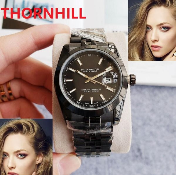 montre de luxe womens automatic mechanical watches 36mm 904l stainless steel super luminous dark black color wristwatches women waterproof w, Slivery;brown
montre de luxe womens automatic mechanical watches 36mm 904l stainless steel super luminous dark black color wristwatches women waterproof w, Slivery;brown