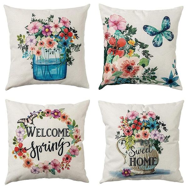 pillow case spring covers 18x18, decorative farmhouse throw pillows set of 4, decorations for home
pillow case spring covers 18x18, decorative farmhouse throw pillows set of 4, decorations for home