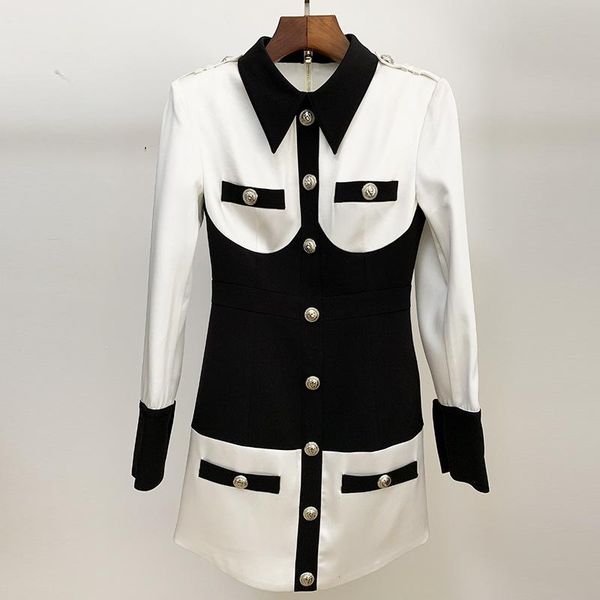 casual dresses 2021 lions metal button women pencil basic satin black white hips buttock elegant office lady dress long sleeve clothes, Black;gray
casual dresses 2021 lions metal button women pencil basic satin black white hips buttock elegant office lady dress long sleeve clothes, Black;gray