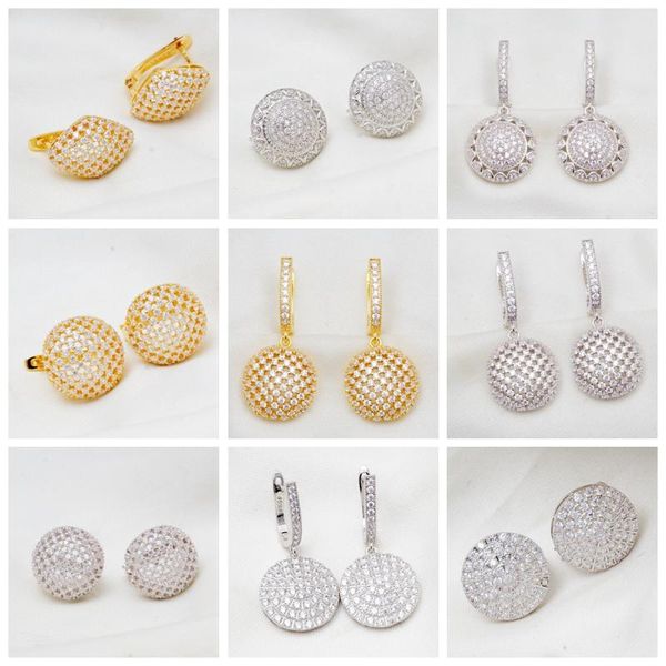 hoop & huggie 16 styles arrival earrings suitable for women's inlaid cz luxury retro elegant lady daily wear jewelry, Golden;silver
hoop & huggie 16 styles arrival earrings suitable for women's inlaid cz luxury retro elegant lady daily wear jewelry, Golden;silver