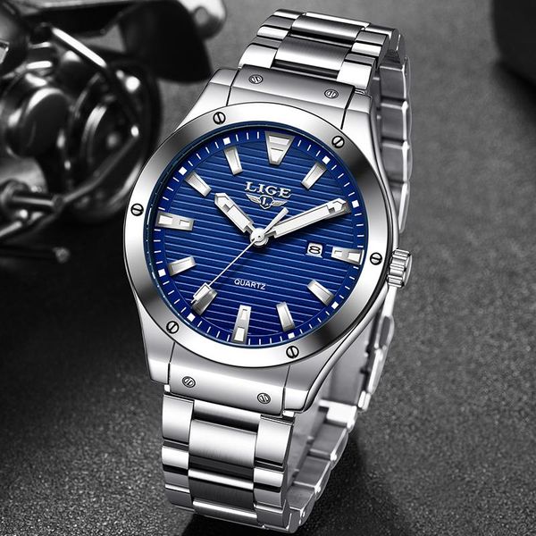 wristwatches 2021 lige silver steel watches men luminous diving sports quartz watch for waterproof military wrist with box pack, Slivery;brown
wristwatches 2021 lige silver steel watches men luminous diving sports quartz watch for waterproof military wrist with box pack, Slivery;brown