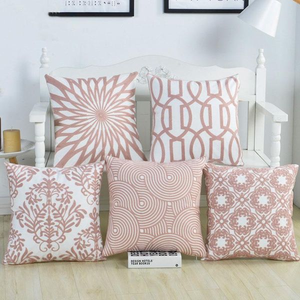 cushion/decorative pillow 40embroidery pink cushion cover luxury case 45*45 elegant cushions for sofa flower geometric cotton covers 10024
cushion/decorative pillow 40embroidery pink cushion cover luxury case 45*45 elegant cushions for sofa flower geometric cotton covers 10024