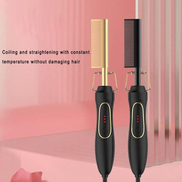 hair iron straightener comb wet and dry use brush heating electric alloy curler quick styler brushes
hair iron straightener comb wet and dry use brush heating electric alloy curler quick styler brushes