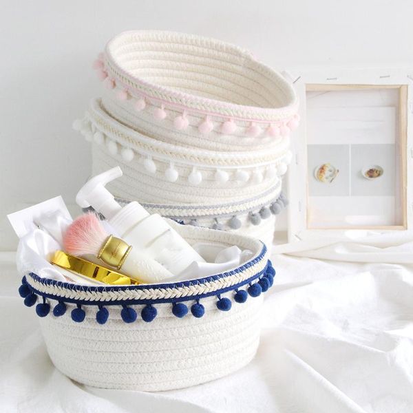 storage baskets nordic lovely soft basket woven cotton cord wool ball foldable makeups sundries decoration pography props
storage baskets nordic lovely soft basket woven cotton cord wool ball foldable makeups sundries decoration pography props