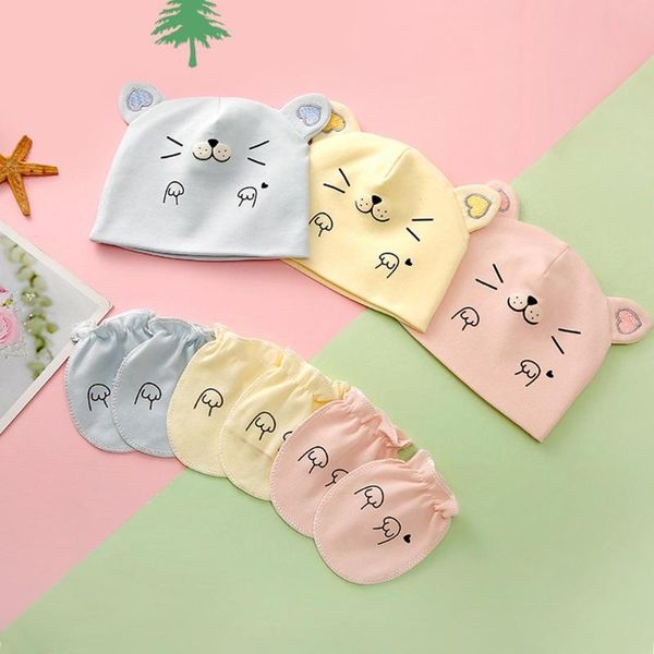 caps & hats baby cute mouse anti-scratching gloves hat set soft mittens beanie nightcap kit for infant born pography, Yellow
caps & hats baby cute mouse anti-scratching gloves hat set soft mittens beanie nightcap kit for infant born pography, Yellow