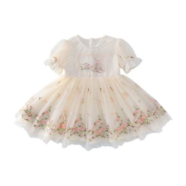 girl's dresses fashion summer girls toddler flowers embroidery kids baby tulle lace clothes princess 2-7yrs, Red;yellow
girl's dresses fashion summer girls toddler flowers embroidery kids baby tulle lace clothes princess 2-7yrs, Red;yellow