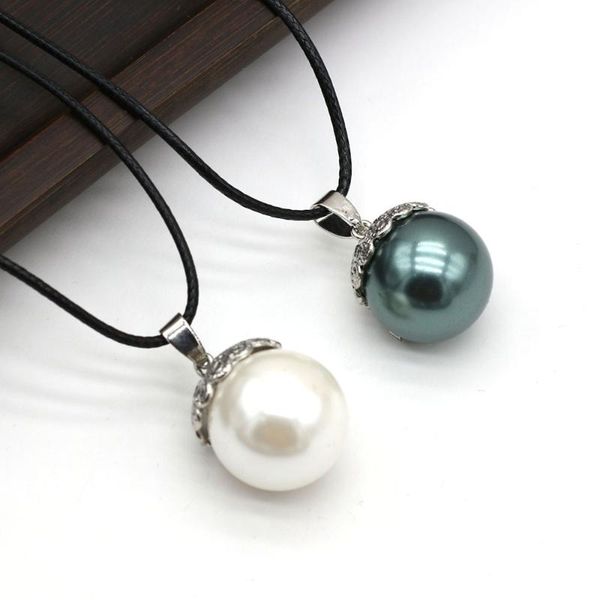 pendant necklaces fashion women's necklace natural shell small round bead for wife mother lover charms jewelry gift, Silver
pendant necklaces fashion women's necklace natural shell small round bead for wife mother lover charms jewelry gift, Silver
