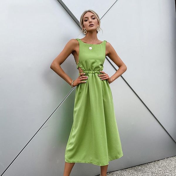 casual dresses jlfpgv elegant summer solid backless a-line dress women o-neck cotton high waist sleeveless long chic, Black;gray
casual dresses jlfpgv elegant summer solid backless a-line dress women o-neck cotton high waist sleeveless long chic, Black;gray