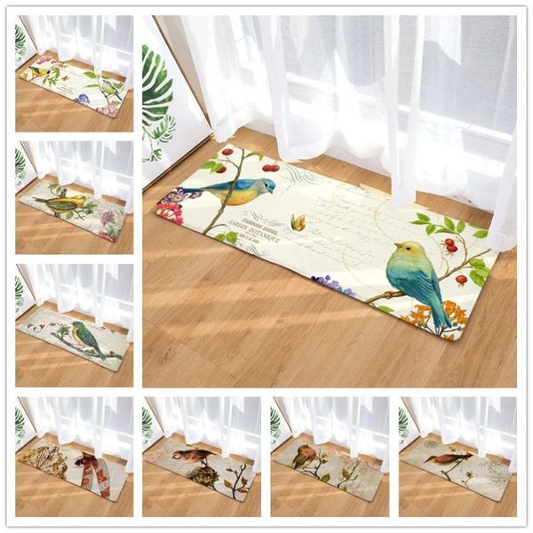 bath mats flannel long floor mat door heat transfer bird kitchen bathroom water-absorbing non-slip carpet
bath mats flannel long floor mat door heat transfer bird kitchen bathroom water-absorbing non-slip carpet