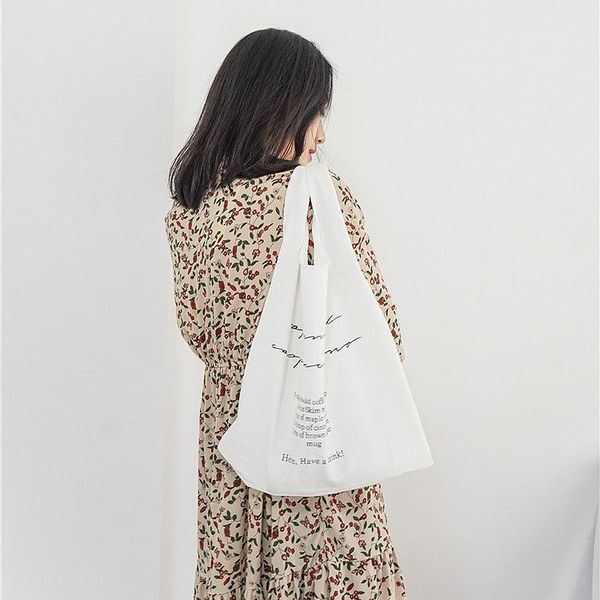 shopping bags stock korean ins hand carry bag letter vest canvas cotton reusable grocery high capacity
shopping bags stock korean ins hand carry bag letter vest canvas cotton reusable grocery high capacity