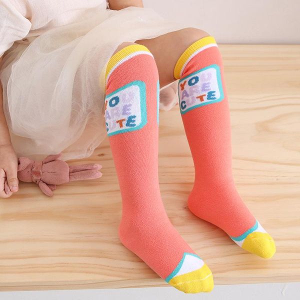 spring and summer children's tube socks cotton girls stockings baby boys student calf pile, Pink;yellow
spring and summer children's tube socks cotton girls stockings baby boys student calf pile, Pink;yellow