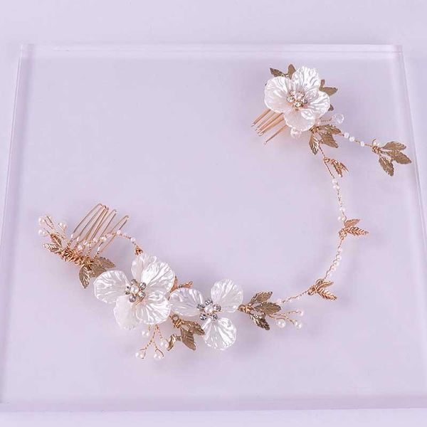 hair clips & barrettes elegant gold leaf flower bride headbands charm pearl rhinestone hairband comb tiaras wedding jewelry accessories sl, Golden;silver
hair clips & barrettes elegant gold leaf flower bride headbands charm pearl rhinestone hairband comb tiaras wedding jewelry accessories sl, Golden;silver