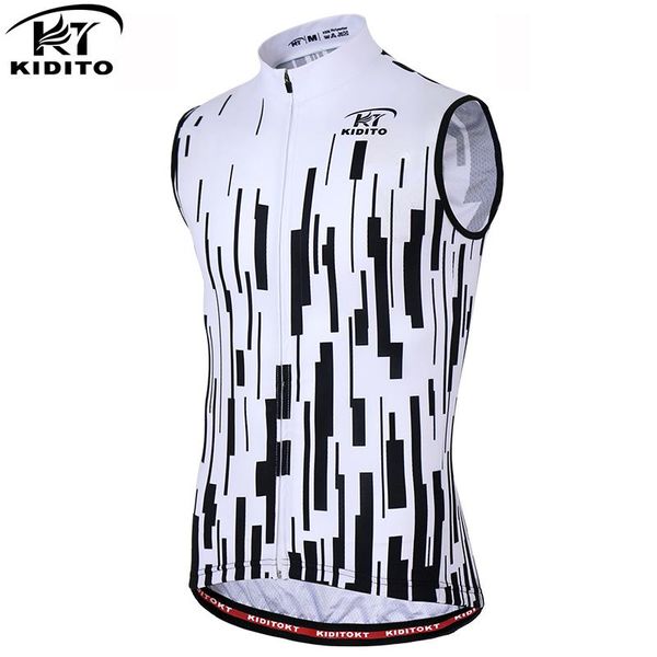 racing jackets kiditokt mens sleeveless cycling vests summer breathable mtb bicycle clothing men's bike clothes, Black;red 
racing jackets kiditokt mens sleeveless cycling vests summer breathable mtb bicycle clothing men's bike clothes, Black;red
