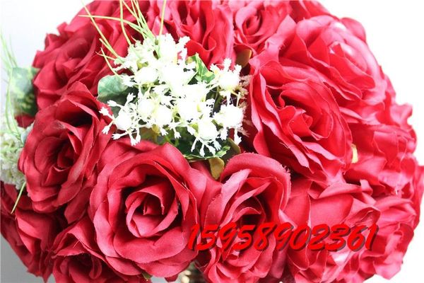 spr new style -red -10pcs/lot wedding road lead artificial wedding table flower center flower ball decoration
spr new style -red -10pcs/lot wedding road lead artificial wedding table flower center flower ball decoration