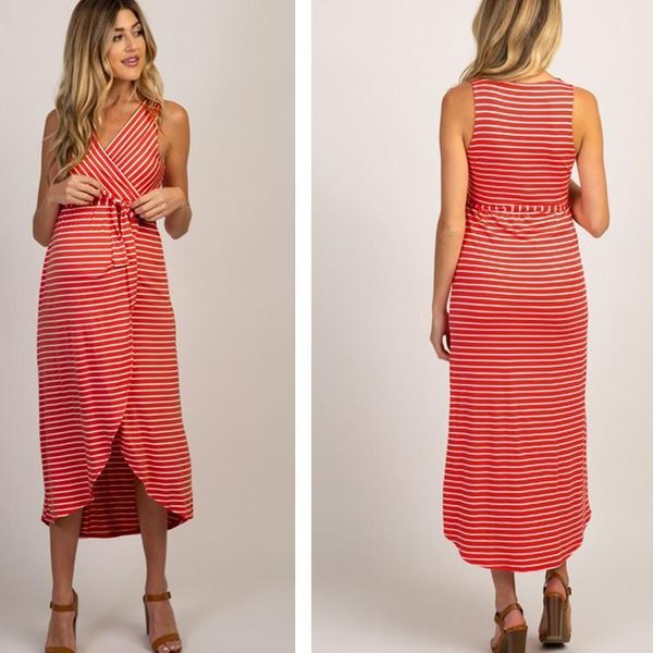 maternity dresses vneck dress striped pregnancy cotton sling for baby shower sleeveless gown summer fashion long loose skirt, White
maternity dresses vneck dress striped pregnancy cotton sling for baby shower sleeveless gown summer fashion long loose skirt, White