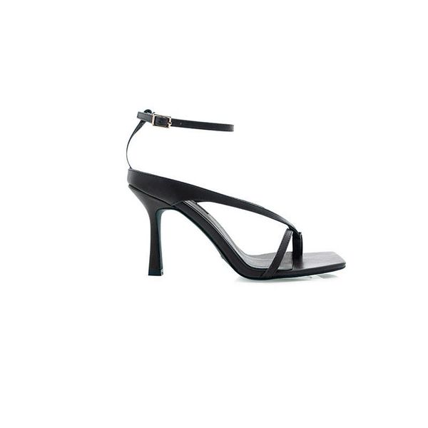 my-love women sandals narrow band vintage square toe high heels buckle strap heel v-neck design shoes, Black
my-love women sandals narrow band vintage square toe high heels buckle strap heel v-neck design shoes, Black
